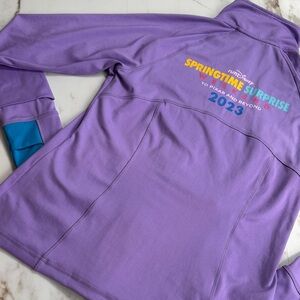 Run Disney Pixar Springtime Surprise 2023 Athletic Jacket Sz M Running Sporty